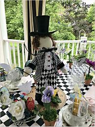 Image result for Alice in Wonderland Unbirthday Party