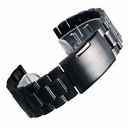 Image result for Black Metal Watch Strap