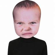 Image result for Giant Baby Head Mask