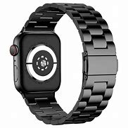 Image result for Black Stainless Steel Apple Watch Band