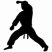 Image result for Karate Jump Kick Silhouette