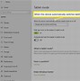 Image result for Disable Tablet Mode