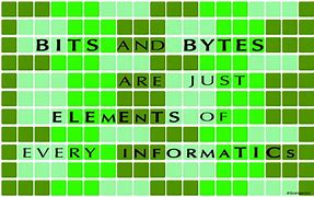 Image result for Bits and Bytes Poster