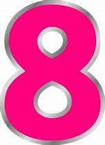 Image result for Pink 8 Cut Out