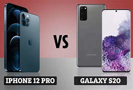 Image result for iPhone 12 Pro vs Galaxy S20