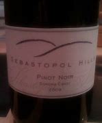 Sebastopol Hills Pinot Noir に対する画像結果