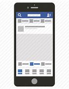 Image result for Facebook On Phone PNG