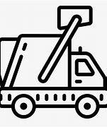 Image result for Garbage Truck Clip Art Black and White