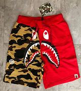 Image result for Bape Shark Shorts