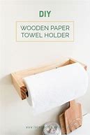 Image result for Make a Wooden Paper Towel Holder
