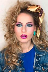 Image result for 80s Eye Makeup and Hair