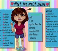 Image result for Meet the Artist Meme