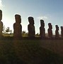 Image result for Easter Island Heads Drawing