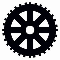 Image result for Cog Silhouette