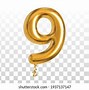Image result for Number 9 Balloon Cartoon