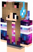 Image result for Galaxy Cat Girl Minecraft Skin