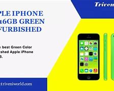 Image result for iPhone 5c Green Refurbished