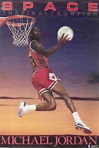 Image result for Michael Jordan Out of This World Poster
