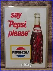 Image result for Antique Pepsi Cola Sign