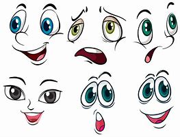 Image result for Girl Cartoon Eyes Different Expressions