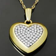 Image result for Gold Heart Necklace