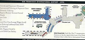 Image result for United San Fransisco Airport Map
