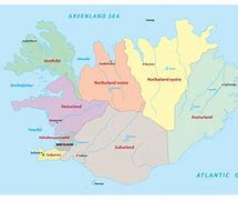 Image result for Map of Iceland and Europe