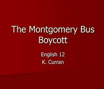 Image result for Year-Long Bus Boycott