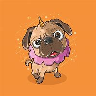 Image result for Pug Unicorn with Horn