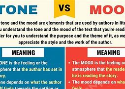 Image result for Tone and Mood