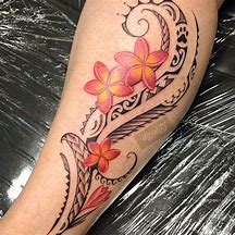 Image result for Samoan Flower Tattoo Designs