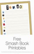 Image result for Free Printable Smash Book Pages