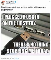 Image result for USB 4 Meme