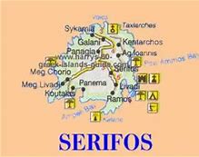 Image result for Serifos Map
