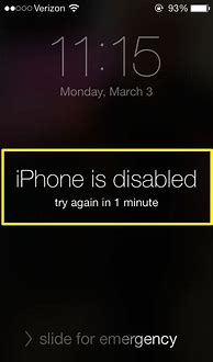 Image result for How to Fix Disabled iPhone SE