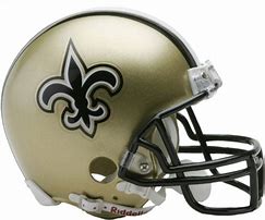 Image result for New Orleans Saints Football Helmet Logo