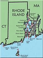 Image result for Rhode Island Colony Map No Words