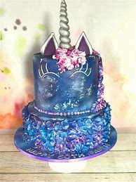 Image result for Galaxy Unicorn Cake