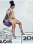 Image result for Lady Stepping into the New Year