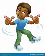 Image result for Black School Children Cartoon Dancing
