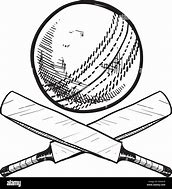 Image result for Simple Cricket Drawing