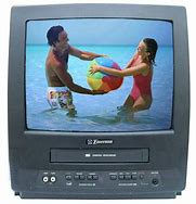 Image result for Portable TV VCR Combo