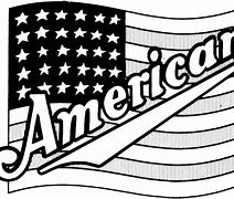 Image result for American Flag Line Drawing