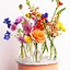 Image result for Vase of Mixed Wild Flowers