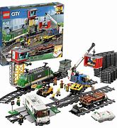 Image result for LEGO City Cargo Train Set