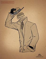Image result for Old Invisible Man Drawing