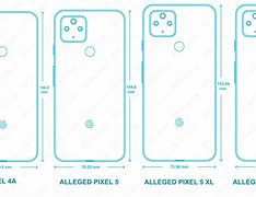 Image result for Pixel 4A 5G Dimensions