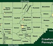 Image result for Crawford County PA Land Map