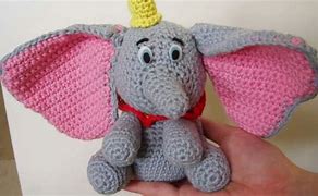 Image result for Crochet Dumbo Elephant Toy Pattern