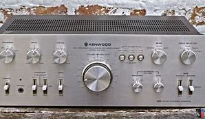 Image result for Old Kenwood Integrated Amplifier